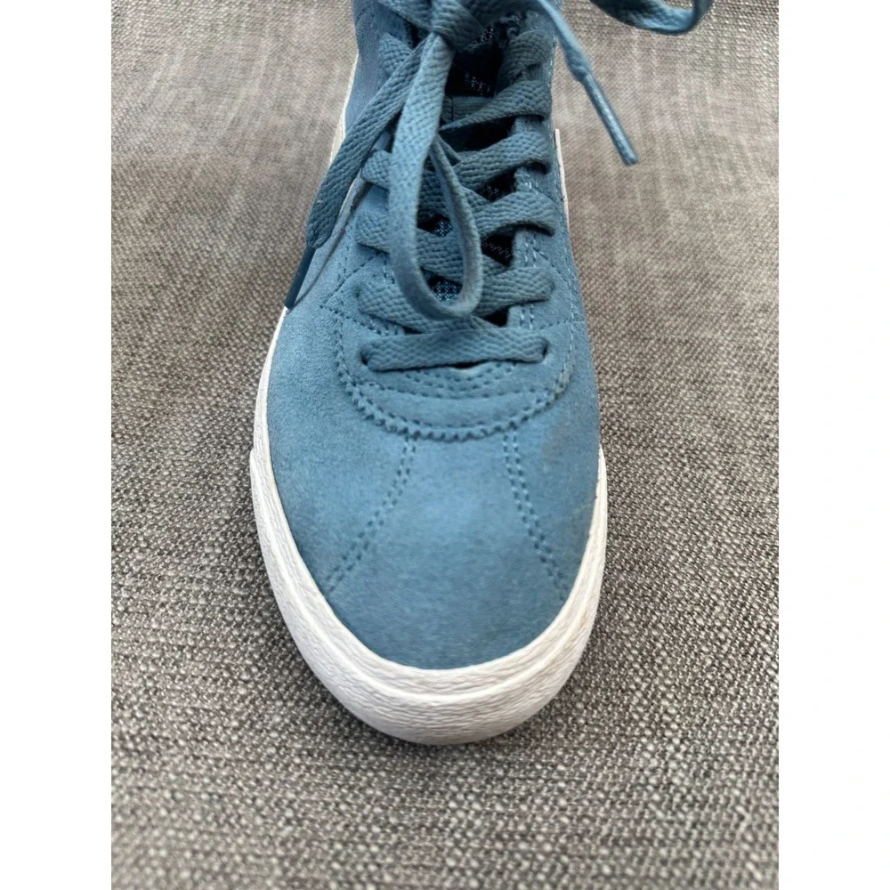 Nike‎ Bruin High SB DR0126-400 Womens 7 Skateboarding Shoes Noise Aqua Sneakers